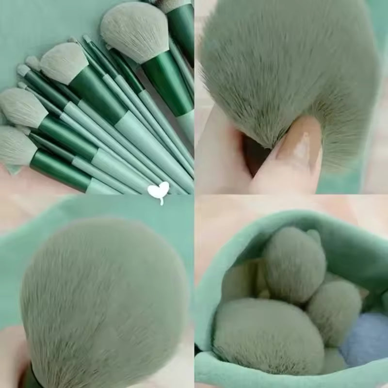 Nova SoftBlend™ 15-Piece Premium Makeup Brush Set