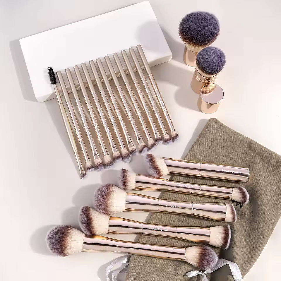 Nova LuxeSculpt™ 20-Piece Dual-Ended Brush Set