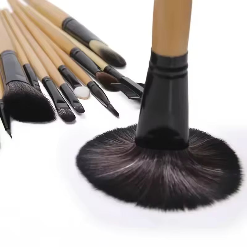 Nova ProArtistry™ 24-Piece Professional Brush Set + Travel Roll