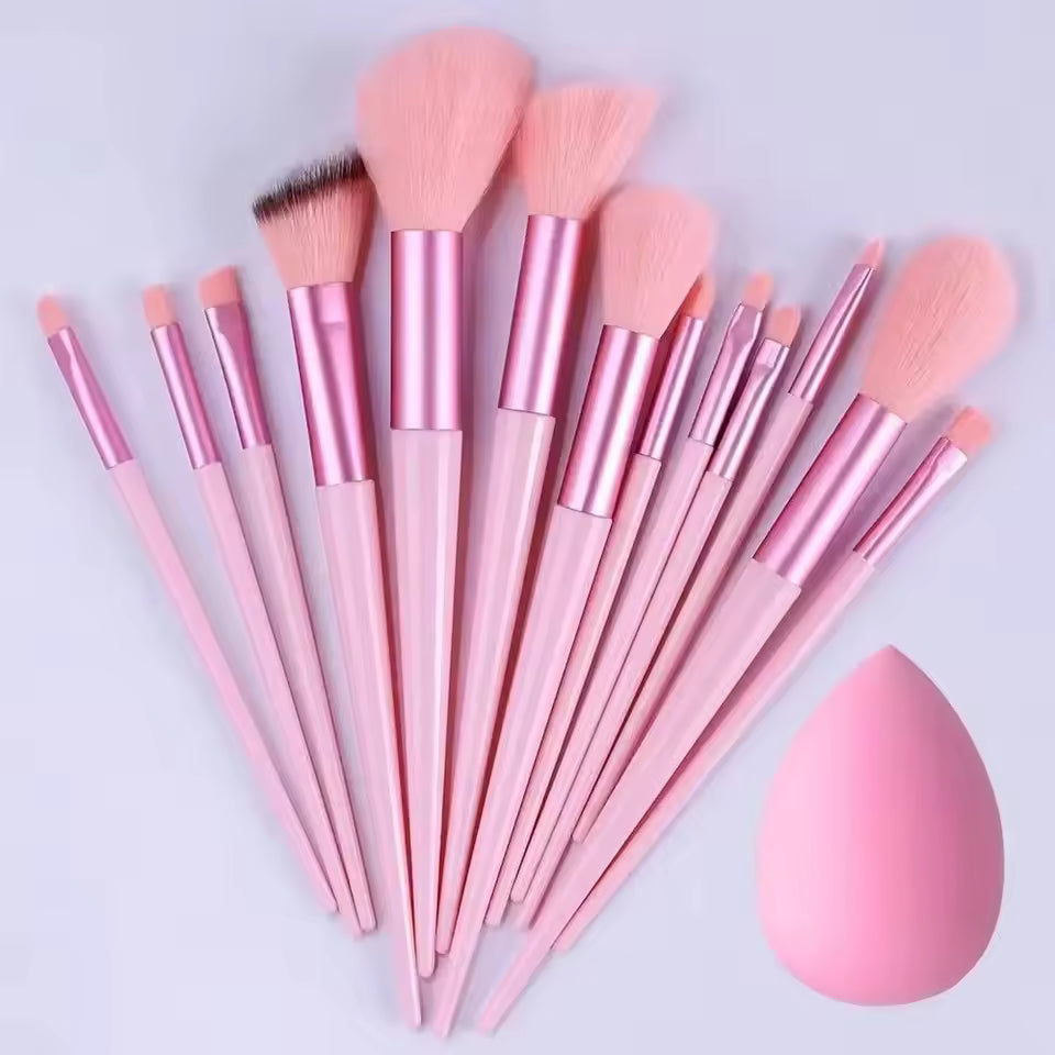 Nova LuxeBlend™ 13-Piece Professional Makeup Brush Set
