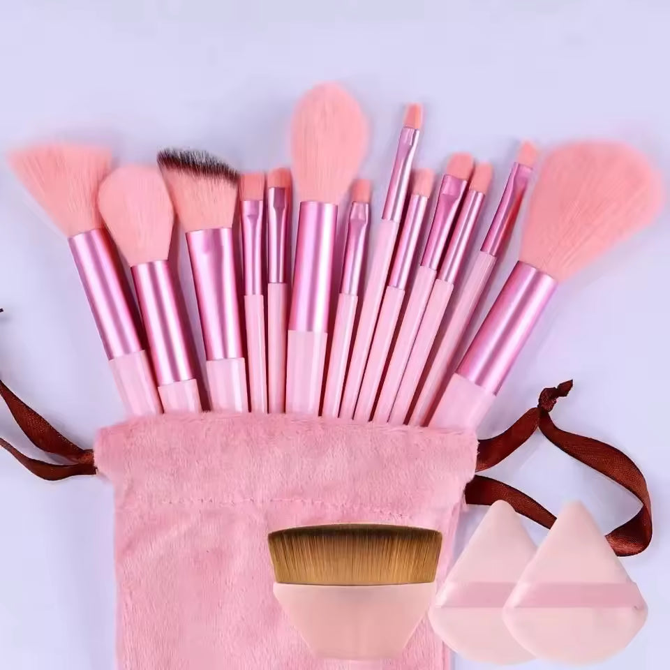 Nova LuxeBlend™ 13-Piece Professional Makeup Brush Set