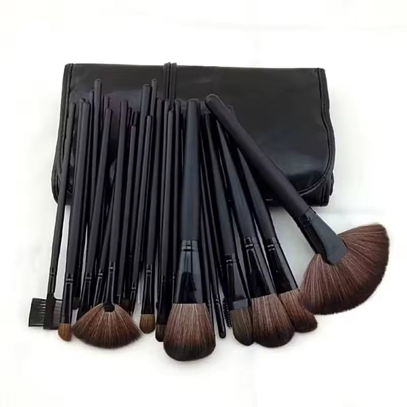 Nova ProArtistry™ 24-Piece Professional Brush Set + Travel Roll