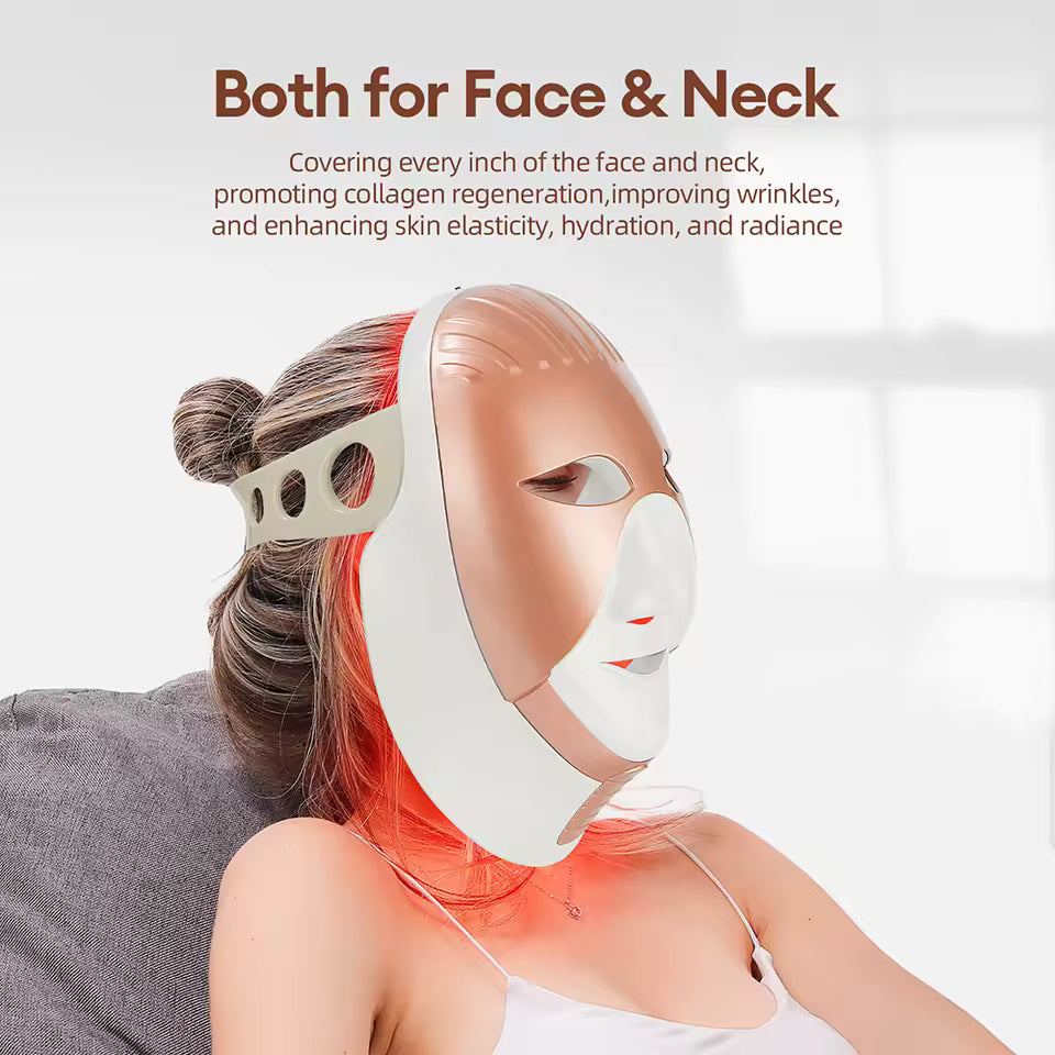 Nova GlowWave™ Cordless LED Facial Mask (Face + Neck)
