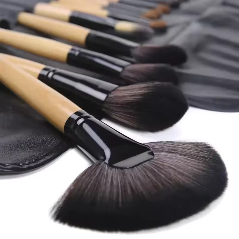 Nova ProArtistry™ 24-Piece Professional Brush Set + Travel Roll