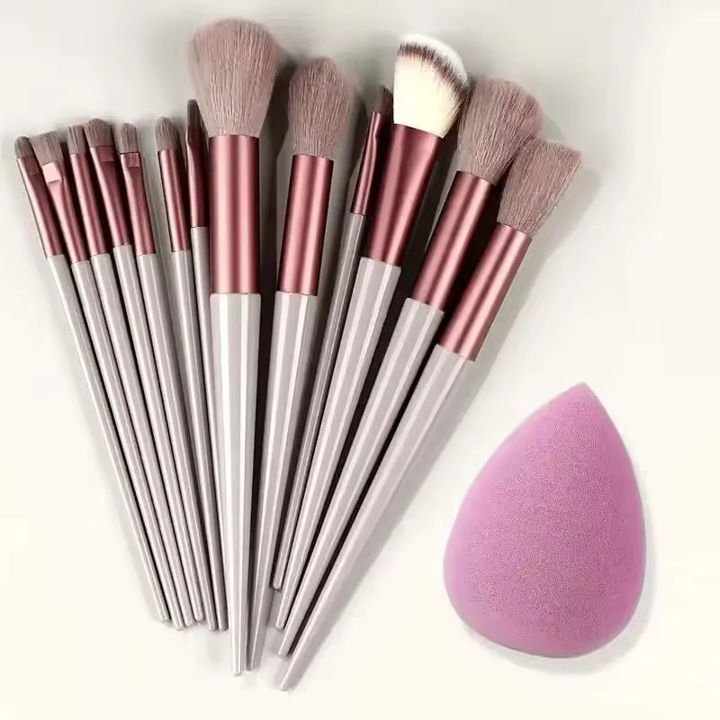Nova LuxeBlend™ 13-Piece Professional Makeup Brush Set