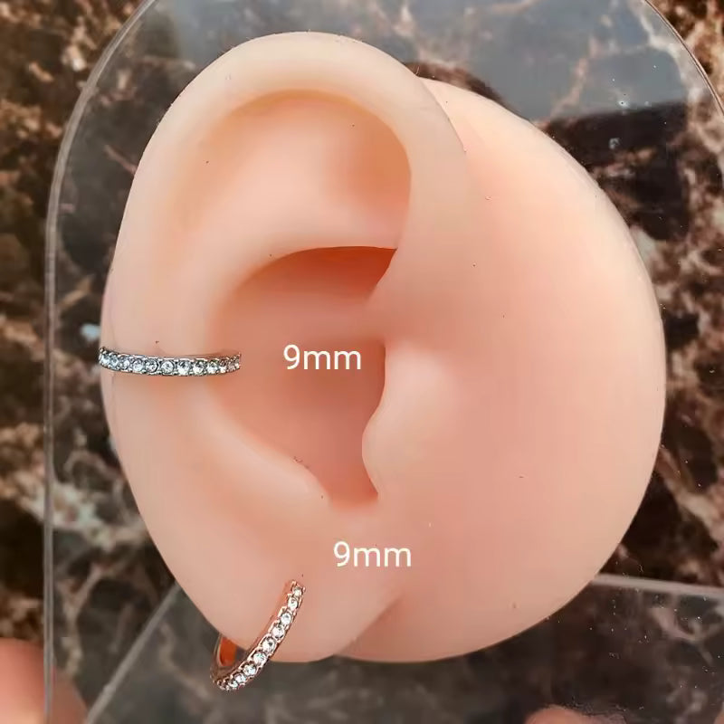 Nova SparkleHoop™ Pavé Nose Ring