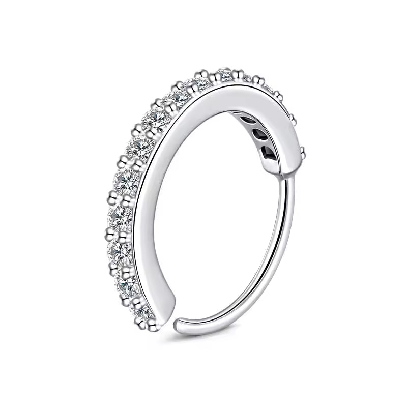 Nova SparkleHoop™ Pavé Nose Ring