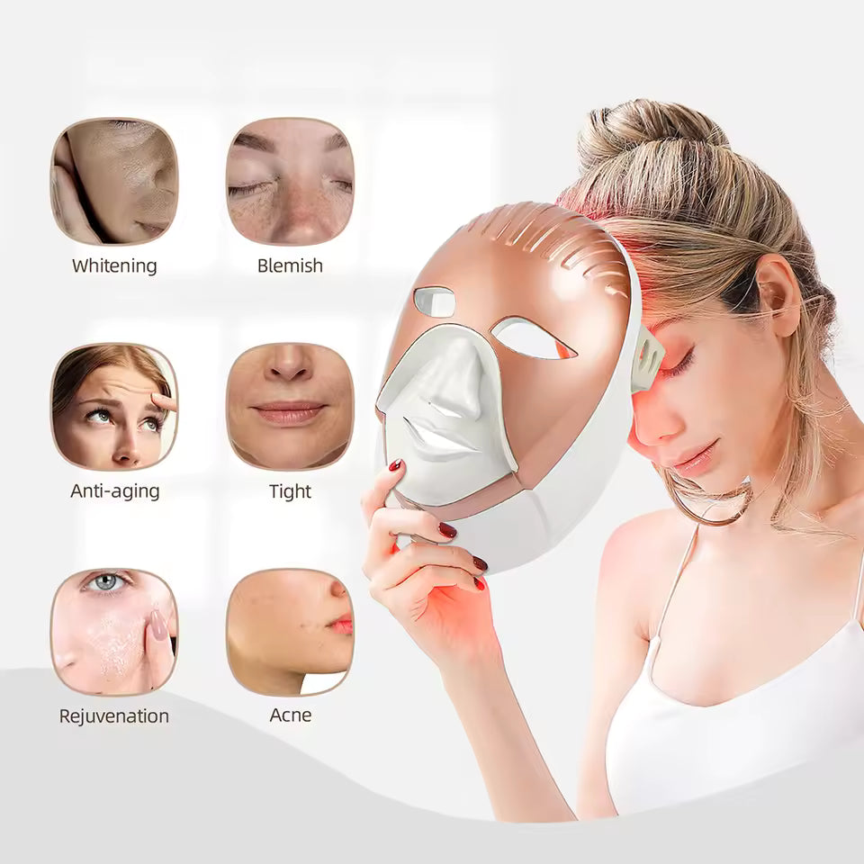 Nova GlowWave™ Cordless LED Facial Mask (Face + Neck)