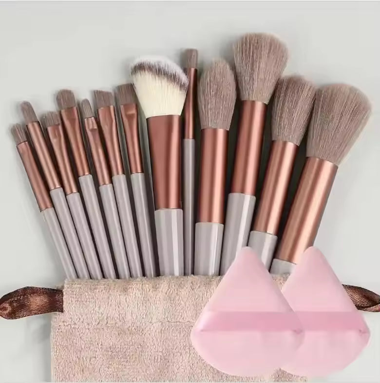 Nova LuxeBlend™ 13-Piece Professional Makeup Brush Set