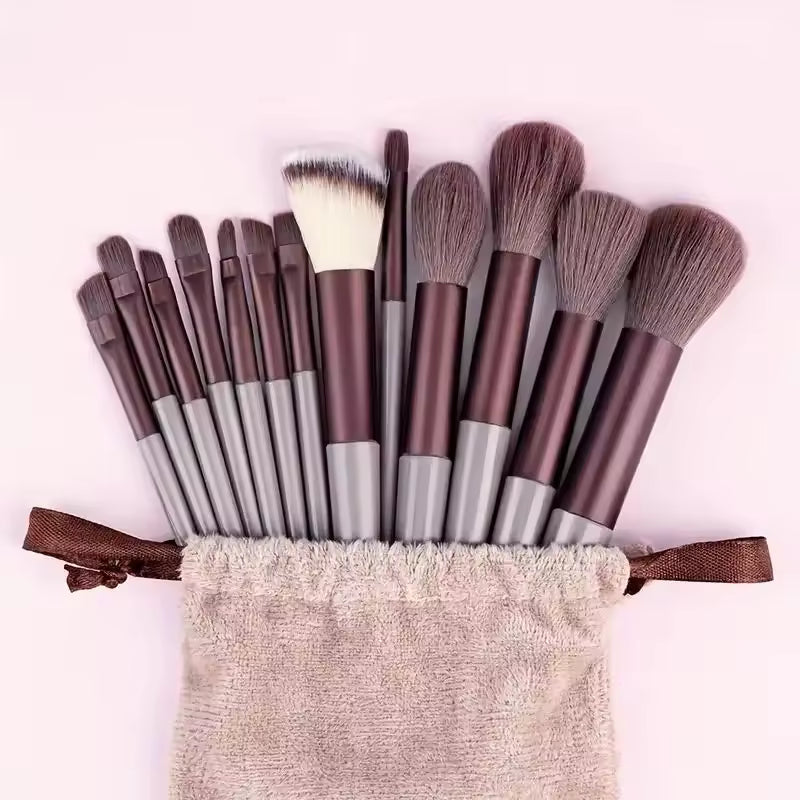 Nova LuxeBlend™ 13-Piece Professional Makeup Brush Set